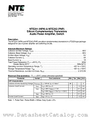 NTE241 datasheet pdf NTE Electronics
