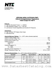 NTE2508 datasheet pdf NTE Electronics