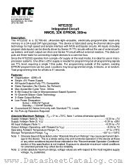 NTE2532 datasheet pdf NTE Electronics