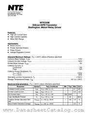 NTE2556 datasheet pdf NTE Electronics