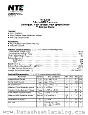 NTE2558 datasheet pdf NTE Electronics