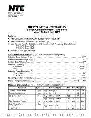 NTE2574 datasheet pdf NTE Electronics