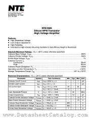 NTE2585 datasheet pdf NTE Electronics