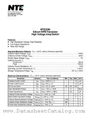 NTE2590 datasheet pdf NTE Electronics