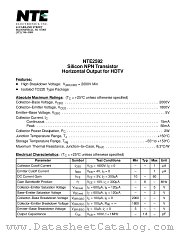 NTE2592 datasheet pdf NTE Electronics