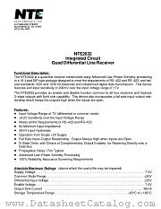 NTE2632 datasheet pdf NTE Electronics