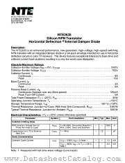 NTE2635 datasheet pdf NTE Electronics