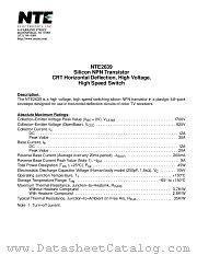 NTE2639 datasheet pdf NTE Electronics
