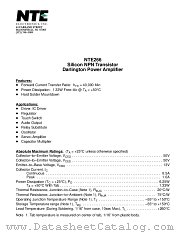 NTE266 datasheet pdf NTE Electronics
