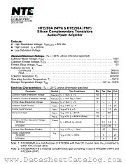 NTE289A datasheet pdf NTE Electronics