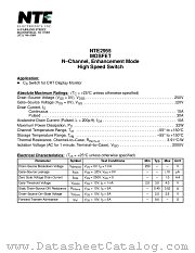 NTE2955 datasheet pdf NTE Electronics
