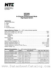 NTE2956 datasheet pdf NTE Electronics