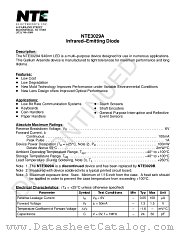 NTE3029 datasheet pdf NTE Electronics