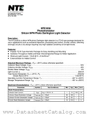 NTE3036 datasheet pdf NTE Electronics