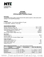NTE3083 datasheet pdf NTE Electronics