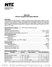 NTE3100 datasheet pdf NTE Electronics
