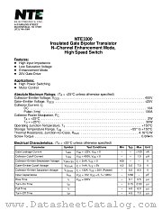 NTE3300 datasheet pdf NTE Electronics