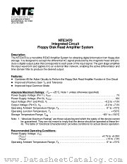 NTE3470 datasheet pdf NTE Electronics