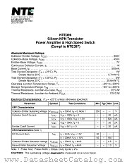 NTE396 datasheet pdf NTE Electronics