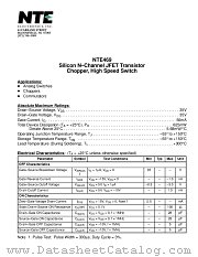 NTE469 datasheet pdf NTE Electronics