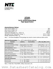 NTE490 datasheet pdf NTE Electronics