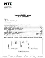 NTE518 datasheet pdf NTE Electronics