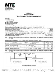 NTE525 datasheet pdf NTE Electronics