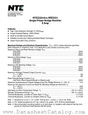 NTE5331 datasheet pdf NTE Electronics