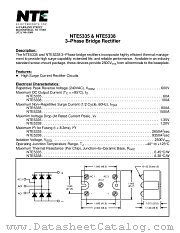 NTE5335 datasheet pdf NTE Electronics