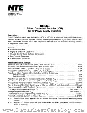 NTE5424 datasheet pdf NTE Electronics