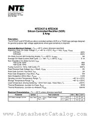 NTE5437 datasheet pdf NTE Electronics