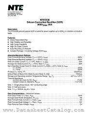 NTE5538 datasheet pdf NTE Electronics