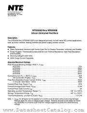 NTE5550 datasheet pdf NTE Electronics