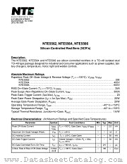 NTE5566 datasheet pdf NTE Electronics