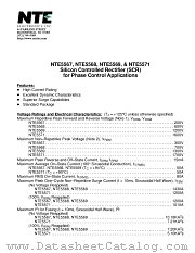 NTE5567 datasheet pdf NTE Electronics