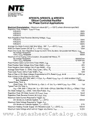 NTE5570 datasheet pdf NTE Electronics