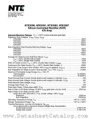 NTE5592 datasheet pdf NTE Electronics