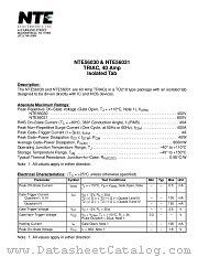 NTE56031 datasheet pdf NTE Electronics