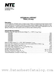 NTE5680 datasheet pdf NTE Electronics