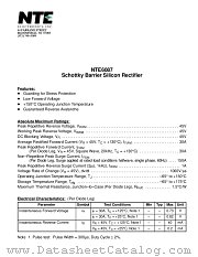 NTE6087 datasheet pdf NTE Electronics