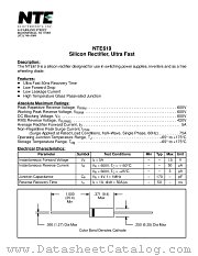 NTE619 datasheet pdf NTE Electronics