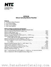 NTE6248 datasheet pdf NTE Electronics