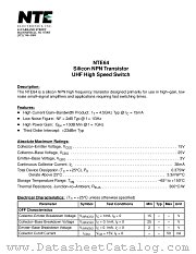 NTE64 datasheet pdf NTE Electronics