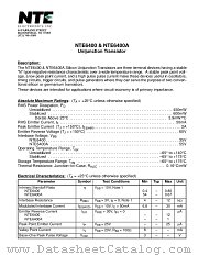 NTE6400 datasheet pdf NTE Electronics