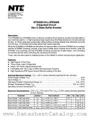 NTE6885 datasheet pdf NTE Electronics