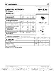 BSV52LT1-D datasheet pdf ON Semiconductor