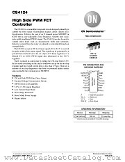 CS4124-D datasheet pdf ON Semiconductor