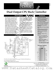 CS5132-D datasheet pdf ON Semiconductor