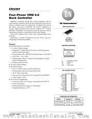 CS5307-D datasheet pdf ON Semiconductor