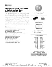 CS5332-D datasheet pdf ON Semiconductor